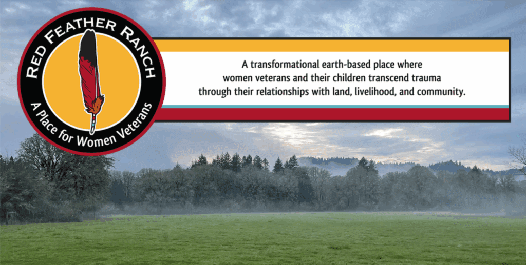 Red Feather Ranch Photo, logo and mission